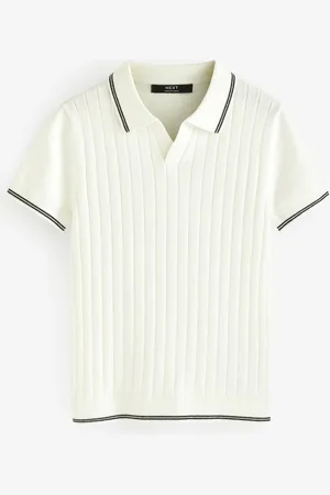 Next Sweter polo Trophy w 100% z bawełny z krótkim rękawem (3-16 lat)6 lat (116 cm)