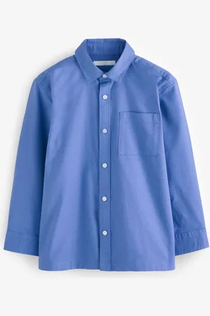 Next Relaxed Fit Long Sleeve Oxford Shirt (3-16yrs)8 lat (128 cm)
