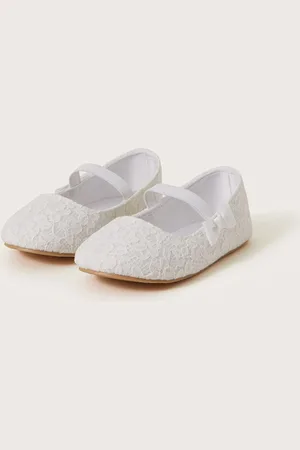 Monsoon Baby Lace Bow Walker Shoesuk3eu19