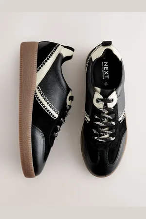 Next Forever Comfort Leather Chunky Sole Lace-Up TrainersEU 39 (UK 6)