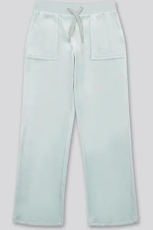 Juicy Couture Girls Diamante Wide Leg Joggers122128 cm