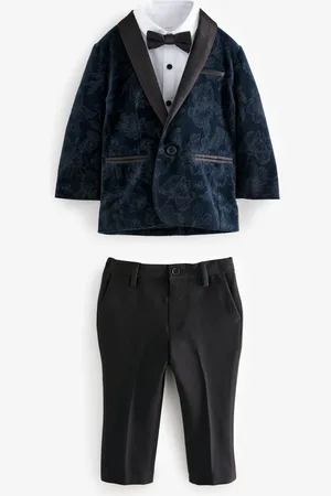Next Blazer, Shirt, Trousers And Bow Tie Set (3mths-9yrs)18