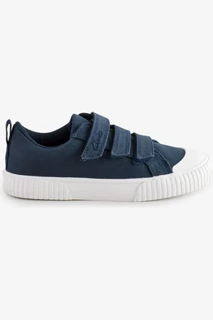 Clarks Canvas Foxing Vibe Kid Shoes8 EU25.5 G