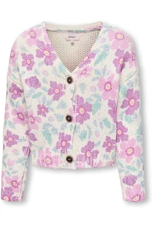 ONLY Printed Floral Knitted Cardigan134140 cm