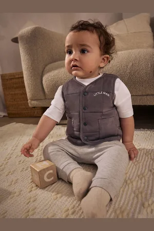 Next Baby Gilet and Joggers 3 Piece Set3