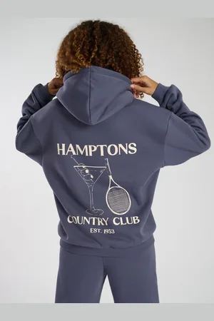 South Beach Hampton Back Graphic HoodieM