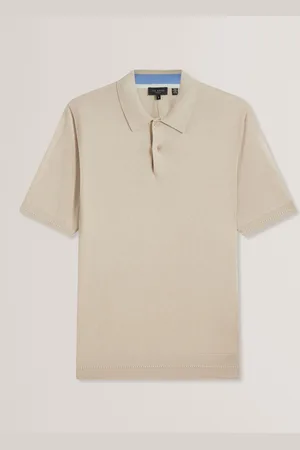 Ted Baker Nick Short Sleeve Silk Polo ShirtM