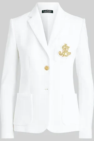 Ralph Lauren Anfisa Crest Logo Blazer JacketM