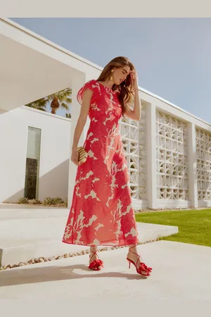 Friends Like These Flutter Sleeve Empire Midi Dress38