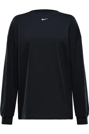 Nike Sportswear Essential Oversized 100% Cotton Long-Sleeve T-ShirtXS