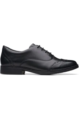 Clarks Multi Fit Leather Aubrie Tap ShoesEU 22 G (UK 5.5)