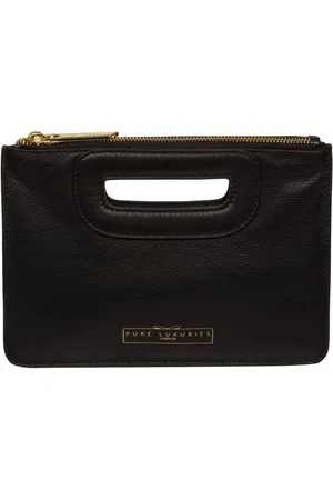 PURE LUXURIES LONDON Esher Leather Clutch BagJeden