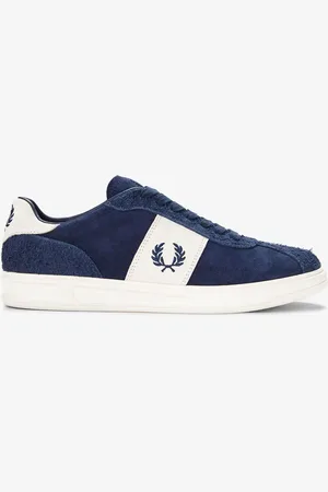 Fred Perry Zamszowe buty sportowe B4 w kolorze niebieskimuk12eu47