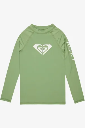 Roxy Wholehearted Long Sleeve Logo Rash Vest166168 cm