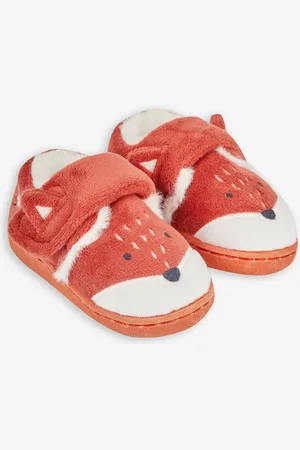 JoJo Maman Bébé Fox Slipper ShoesEU 26 (UK 8)