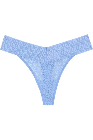 Calvin Klein Logo Lace Trim Low Rise ThongL