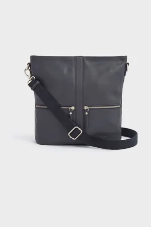 Osprey Grainy Hide Leather Levisham Cross-Body BagJeden