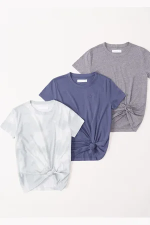 Abercrombie & Fitch Tie Front T-Shirt 3 Pack15