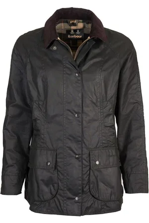 Barbour Woskowana kurtka Beadnell Classic44