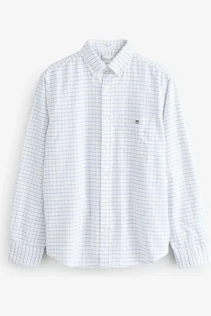 GANT Regular Fit Classic Oxford Checked 100% Cotton ShirtS