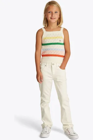Tommy Hilfiger 100% Cotton Crochet Tank Top166168 cm