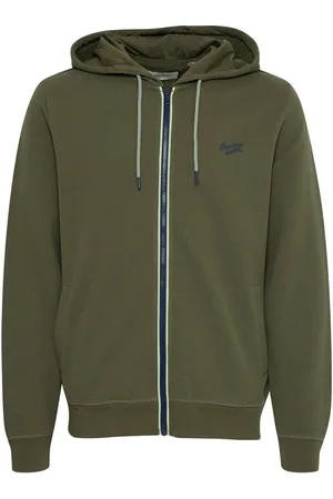 Blend Zip Through Hooded Sweatshirt3X-L