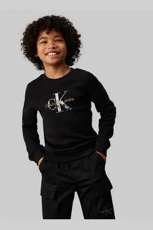 Calvin Klein Monogram Crew Neck Fleece Jumper10 lat (140 cm)