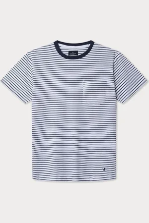 Hackett Yarn Dye Stripe Knit Tee2X-L