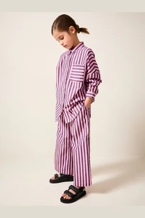 Next 100% Cotton Stripe 100% Cotton Shirt and Trousers Set (3-16yrs)11 lat (146 cm)