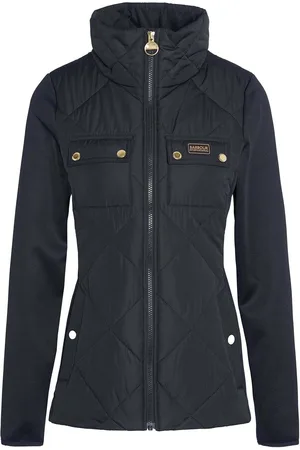 Barbour Rubins Box Quilted Jersey Black Jacket40