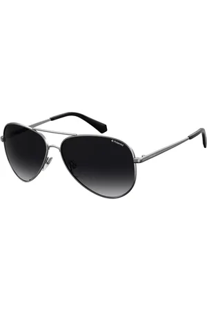 Polaroid Monochrome Pilot Black SunglassesJeden