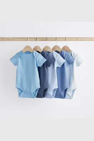 Next Plain Rib Baby Bodysuits 5 Pack3