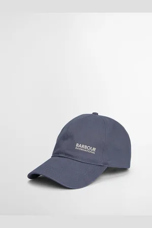 Barbour Blue Albury Sports 100% Cotton Caponesize