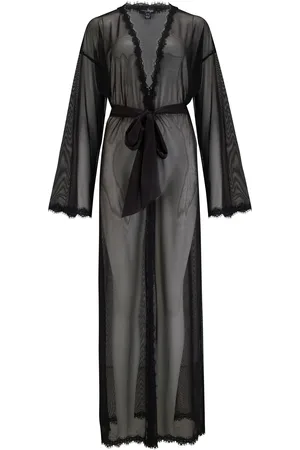 Pour Moi Boudoir Mesh & Lace Maxi Gown40-42