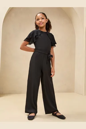 Lipsy London Layered Flutter Sleeve Jumpsuit (5-16yrs)110116 cm