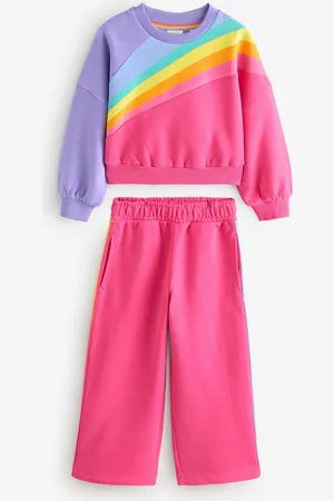 Little Bird Rainbow Sweatshirt and Joggers Set116122 cm