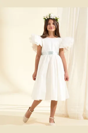 Angel & Rocket Taffeta Ruffle Bow Sylvie Dress24 Months (92cm)