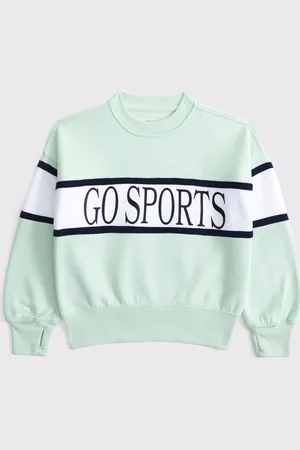 Abercrombie & Fitch Sports Graphic Crew Neck Sweatshirt166168 cm