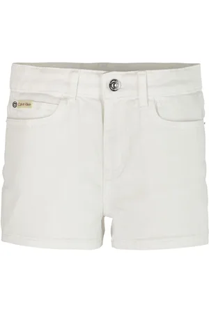 Calvin Klein High Rise Relaxed Denim Shorts152158 cm