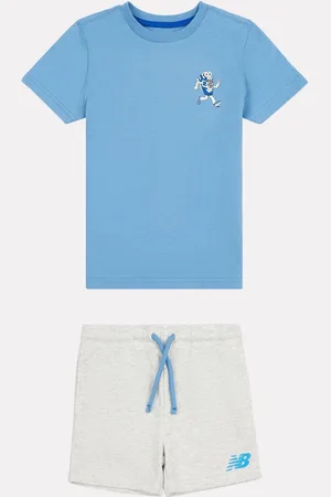 New Balance Kids Sneaker Guy 100% Cotton T-Shirt & Shorts Set7480 cm