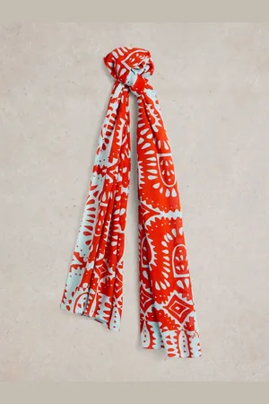 White Stuff Squiggle Printed ScarfJeden