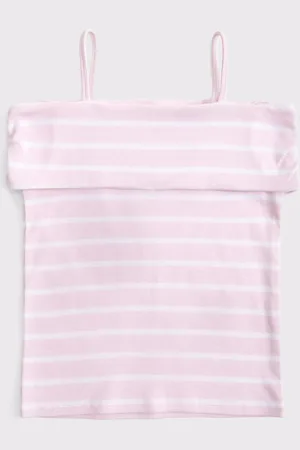 Abercrombie & Fitch Pink Drapey Off Shoulder Top122128 cm
