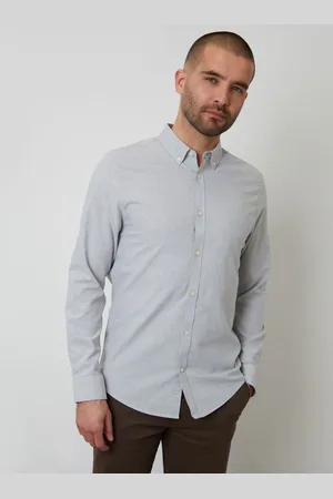 Threadbare Oxford Long Sleeve ShirtS