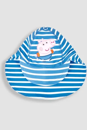 JoJo Maman Bébé Peppa Pig UPF 50 Sun Protection Hat0