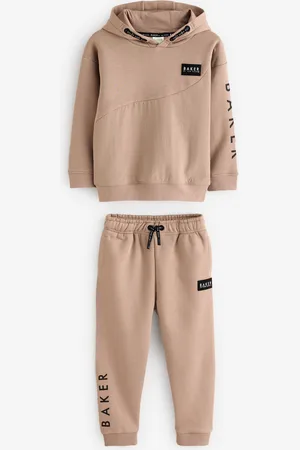 Ted Baker Tan Brown Hoodie And Joggers Set2