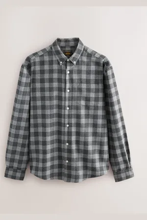 Next Brushed Check Long Sleeve ShirtL