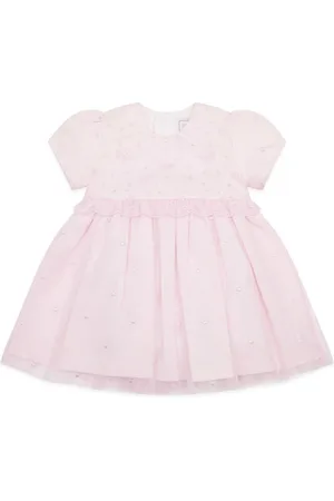 Emile et Rose Pink Party 100% Cotton Dress56 cm