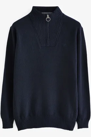 Barbour Lambswool Quarter Zip JumperXL