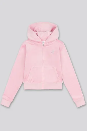 Juicy Couture Girls Mini Diamante Zip Hoodie15