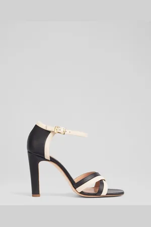 LK Bennett Nappa Leather Colour Block Sandalseu38
